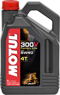 Main image of Motul 300v Offroad 5w40 Synthetic Comp 4-Liter